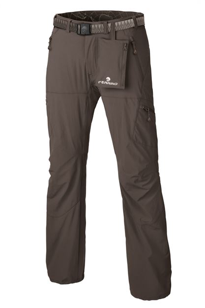 Picture of FERRINO HERVEY PANTS MAN IRON BROWN